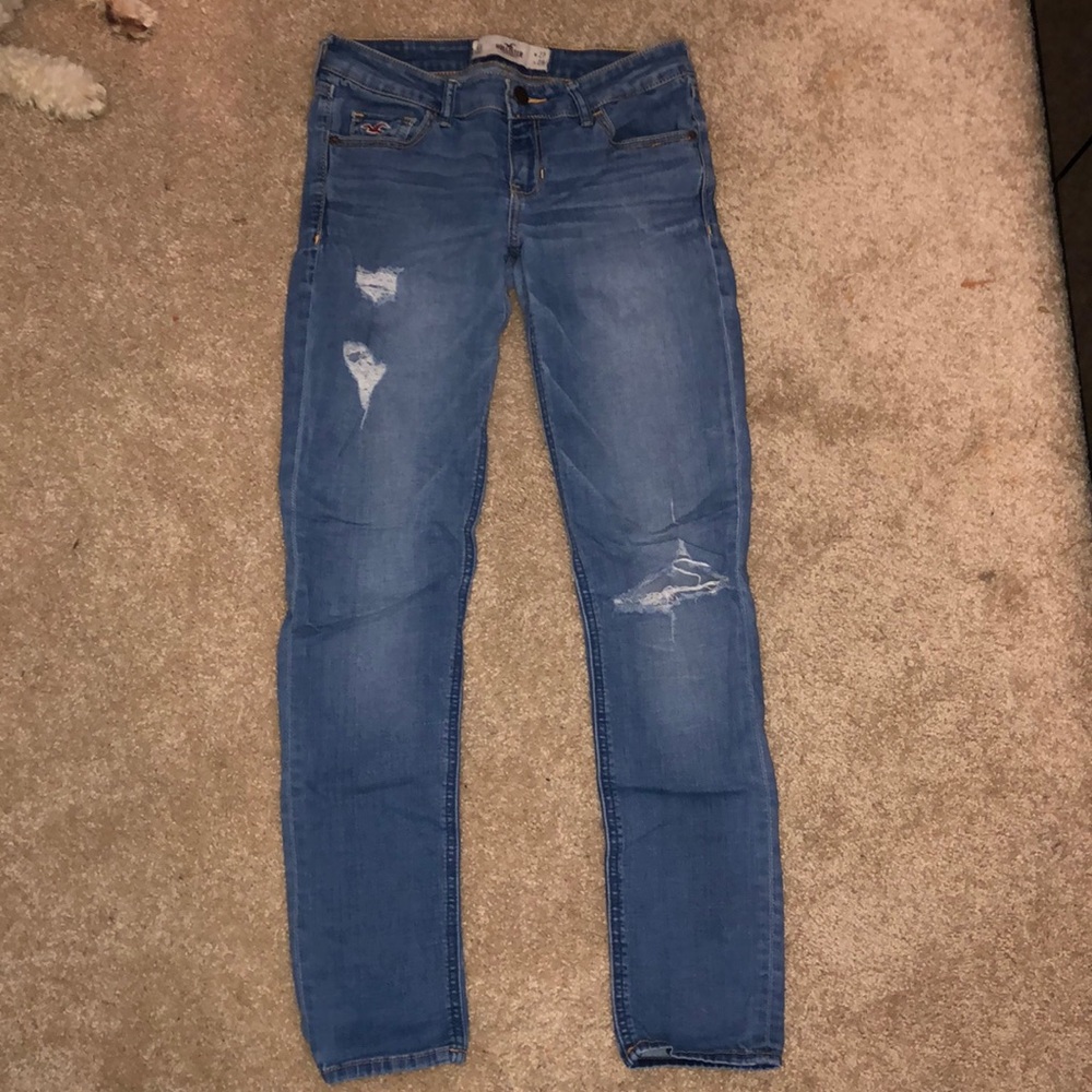 Hollister ripped jeans